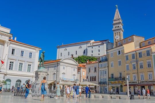 Private tour to Postojna cave and venetian Piran from Trieste