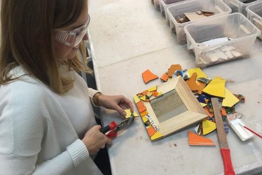 Gaudi Mosaic Workshop in Barcelona