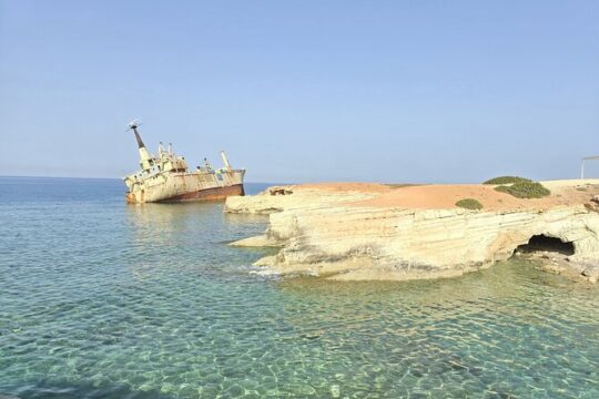 Blue Lagoon (Akamas) Bus & Boat Tour from Paphos