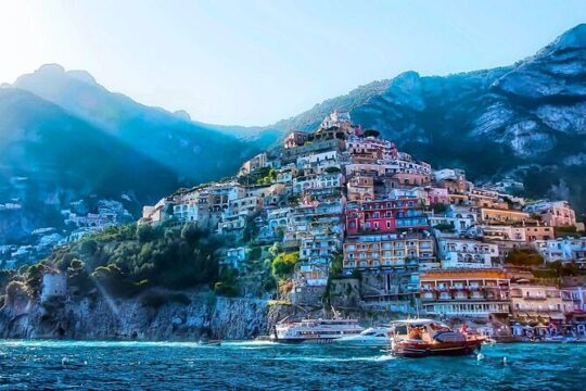 Private Boat Tour from Naples to Capri & Amalfi Coast TORNADO 50