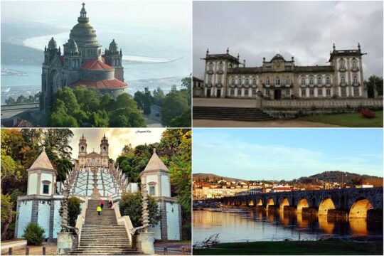 Minho Tour small group, Braga, Ponte de Lima, Viana, Vinho Verde Winery & Lunch