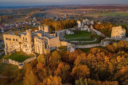 Private Guided Tour to Trail of the Eagles Nests from Krakow