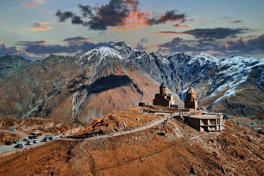 Guided Day Trip from Tbilisi to Ananuri Gudauri and Kazbegi