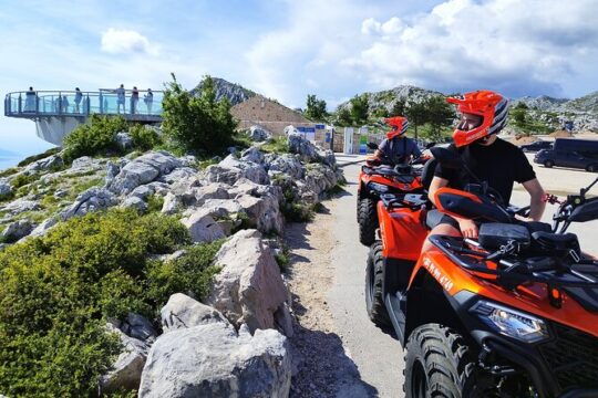 Skywalk Biokovo Quad Tour Amigos