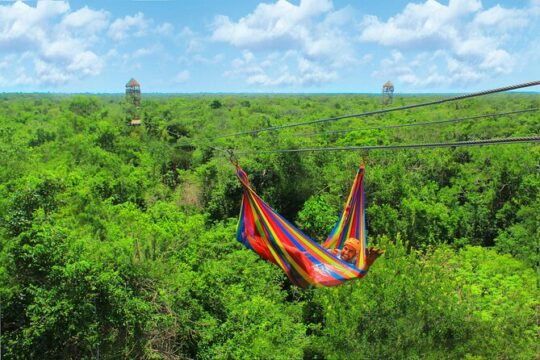 Extreme Day. Rappel, Ziplines & Snorkel with from Riviera Maya