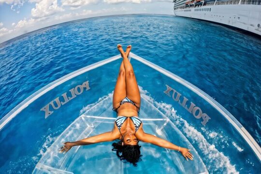 Clear Boat Tour in Cozumel