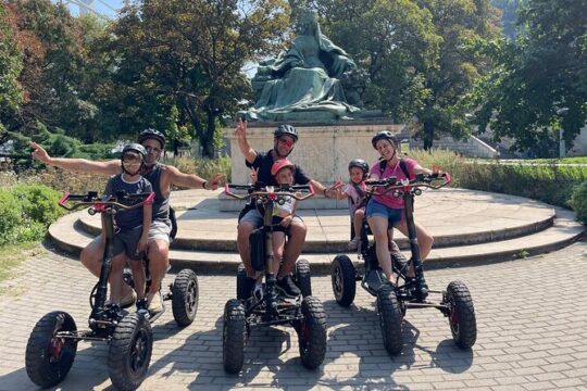 Guided Tour to the Buda Castle with 4WD EZriders