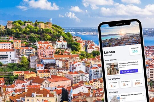Lisbon Exploration Private Game and City Tour on your Phone