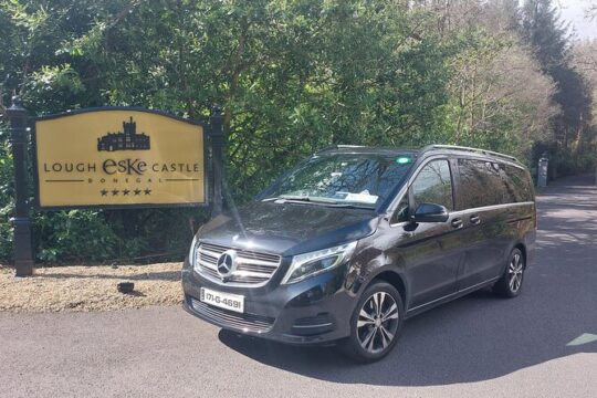 Lough Eske Castle to Dromoland Castle Private Car Service