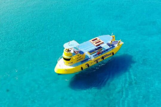 The Yellow Submarine Hippo in Rhodes Mid-day Trip