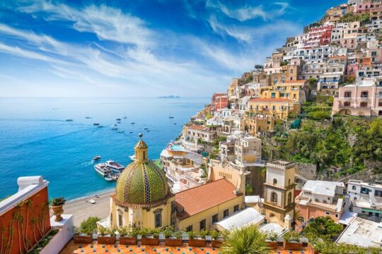 Private boat tour from Naples to Capri+Amalfi Coast JEANNEAU DB43