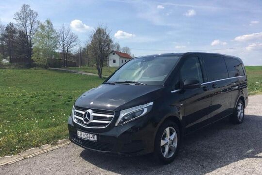 Private transfer from Split to Zagreb - door to door