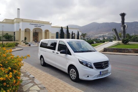 Crete: Taxi Transfers from Heraklion Airport to Rethymno City