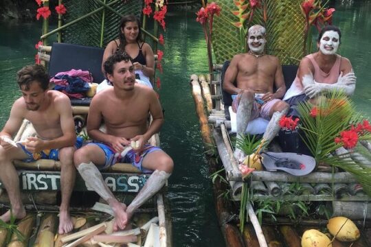 Montego bay Bamboo Rafting & Sunset at Ricks cafe Negril