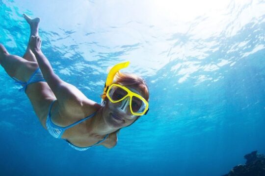 Explore the Caves and Hidden Bays with Underwater Scooter