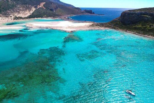 Balos and Gramvousa island shared group Sailing Cruise & Lunch