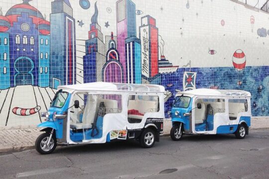 Lisbon: Private Guided Electric Tuk Tuk Tour with Tastings