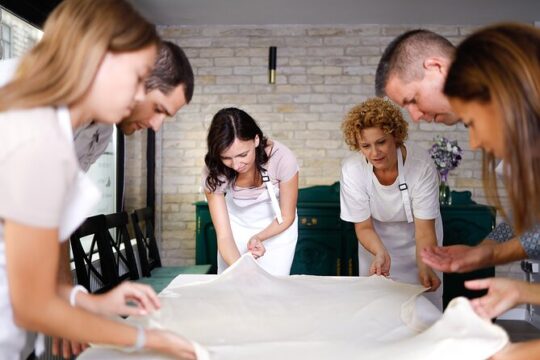 100% Hands-on Stretched Strudel Making Class