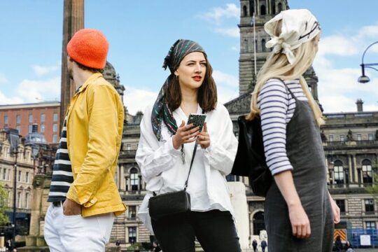 Fun and Flexible Treasure Hunt Around Glasgow with Cryptic Clues