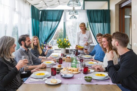 Dining Experience at a local's Home in Frosinone with Show Cooking
