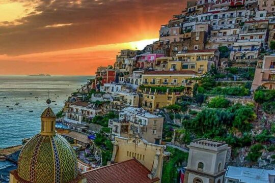 Private transfer from Positano to Rome
