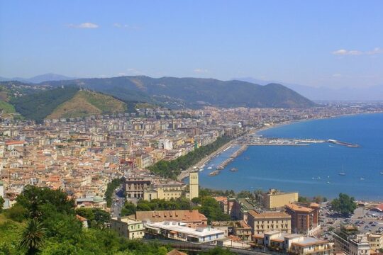 Private departure transfer from Salerno/Vietri to Naples airport/station
