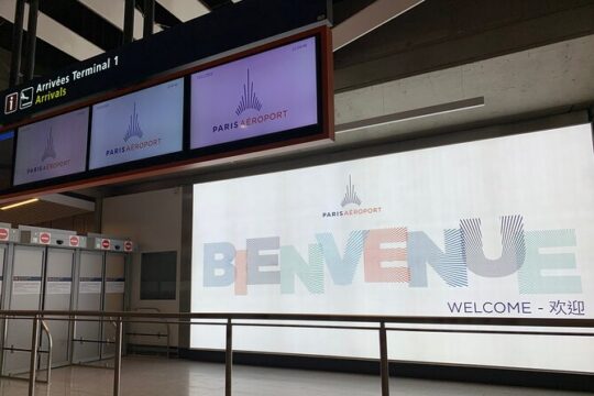 Transfer from Charles de Gaulle airport to Paris
