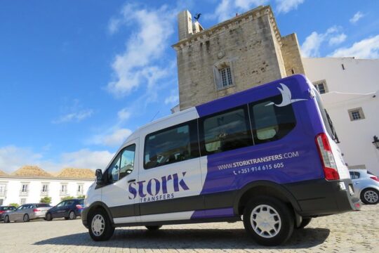 Private Transfer From Faro Airport to Albufeira (5 to 8 pax)
