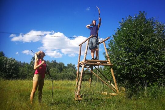 Half-Day Private 3D Archery, Archery Tag and Smoking BBQ