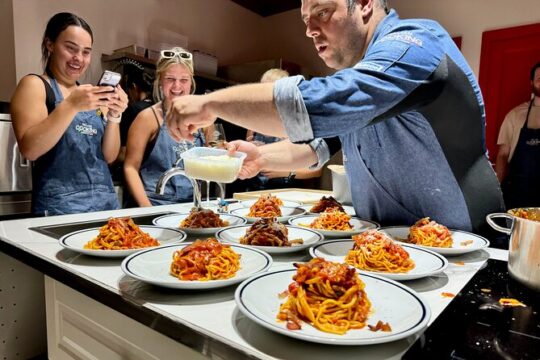 Classic Roman Pasta Making Carbonara & More
