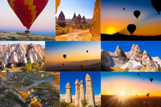 Two Days Tour to Cappadocia with HB Hotel & Transfer from Alanya