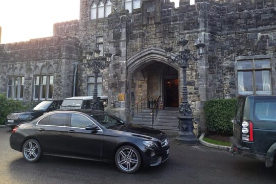 Ashford Castle to Dromoland Castle Hotel Private Car Services