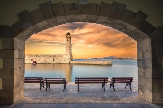 Rethymno City, Chania City, Kournas Lake Tour from Heraklion