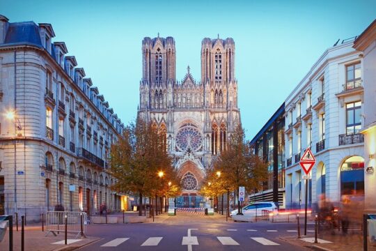 Transfer Paris/CDG/ORLY to Reims/Champagne, fluent English driver