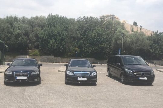 Premium Class Transportation (Sedan Car) Athens city hotels-Athens Airport