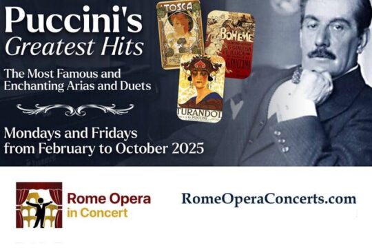 Rome: Puccini's Greatest Hits, Opera Concert with Drink