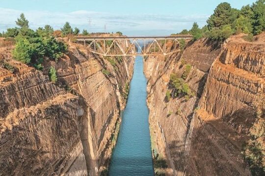 Temple of Apollon and Corinth canal trip from Athens