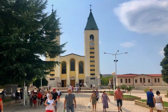 Medjugorje Private Day Trip from Dubrovnik + Kravice Waterfalls