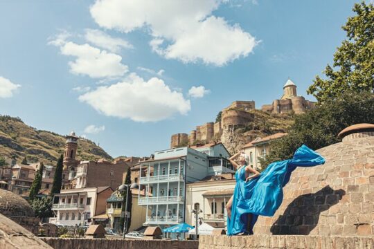 Private Tbilisi Flying Dress Photoshoot