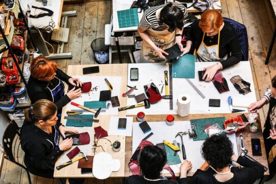 Leather Craft Workshop in Tbilisi - Leatherworking Class