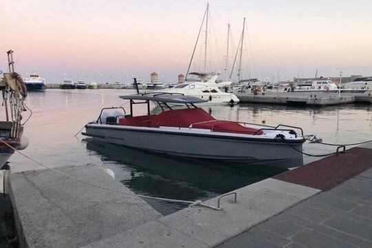 Luxury Boat Rental from Rhodes to Lindos