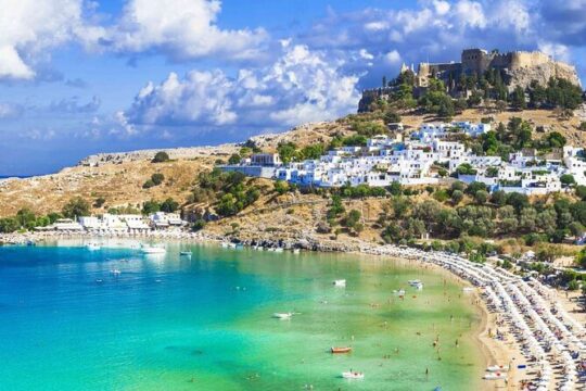 Cruiseship Special | VIP Yacht Trip | Rhodes to Lindos via 3 best beaches
