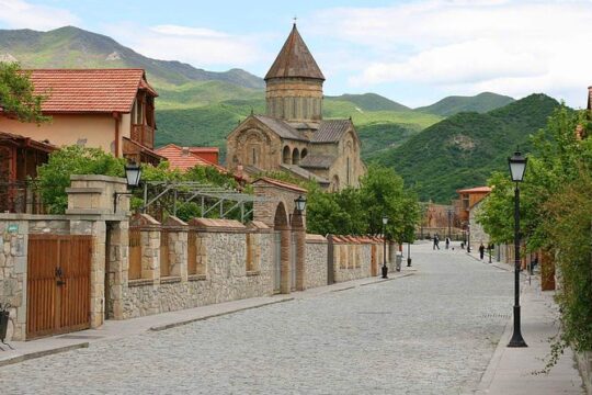 Mtskheta city, Uplistsikhe cave town, Museum of Stalin