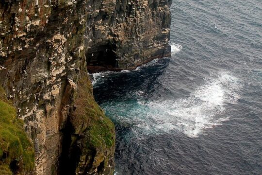 Cliffs of Moher from Shannon Airport en route to Galway