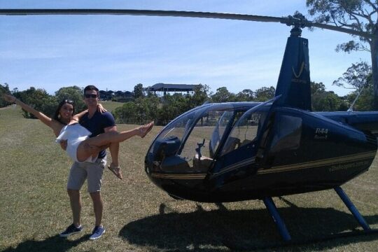 Sirromet Winery + CBD & Mt Coot-tha Private Helicopter Experience