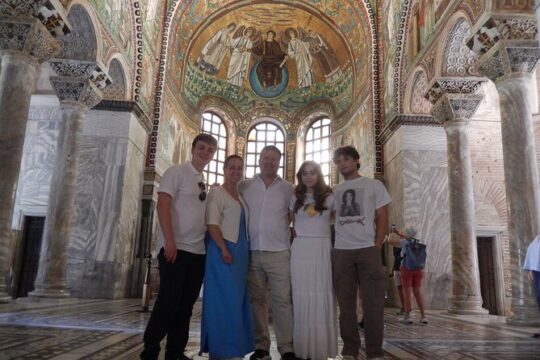 Play and Visit Ravenna City Private Tour for Kids with Gelato
