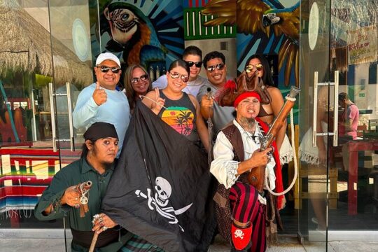 A Pirate's Adventure in Cozumel with Captain Draco