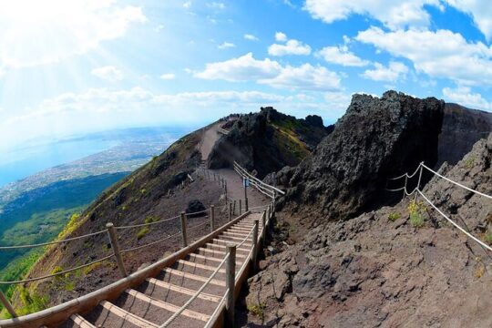 From Pompeii: Full Day Visit of Pompeii and the Mount Vesuvius