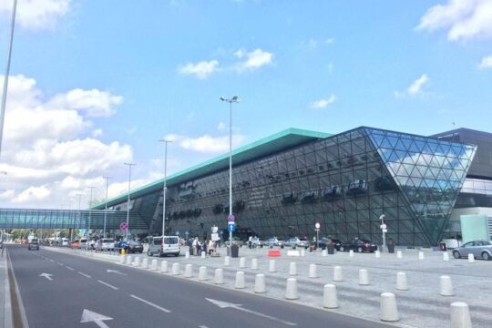 Balice KRK airport OneWay PRIVATE TRANSFER to/from Krakow’s hotel