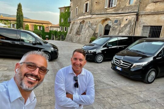 Florence to Rome with LIMOSERVICEINITALY